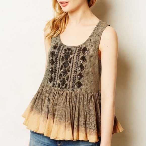 Anthropologie Tops - Anthropologie Akemi+Kin Peplum Top